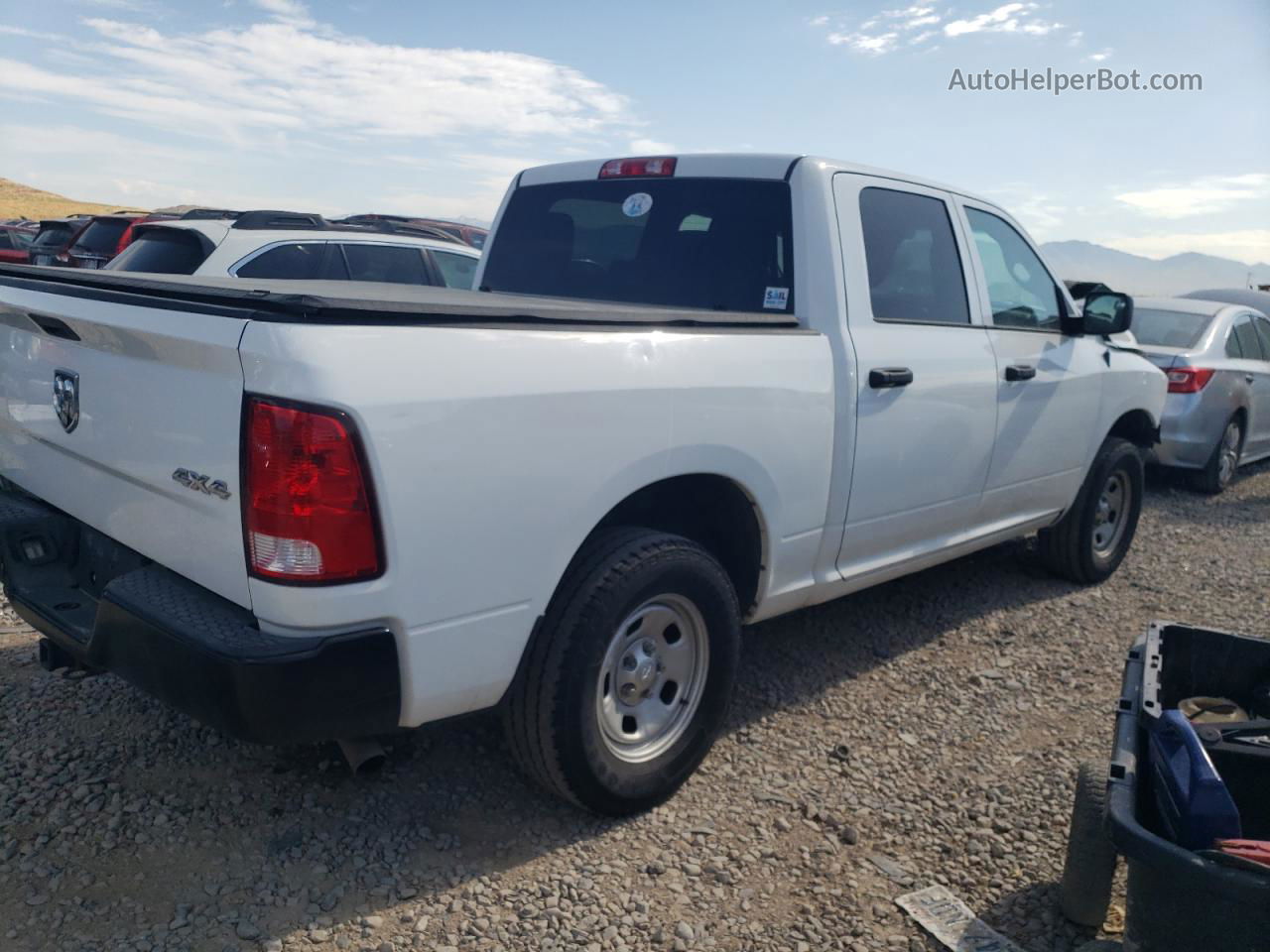 2015 Ram 1500 Ssv White vin: 1C6RR7XT7FS771811