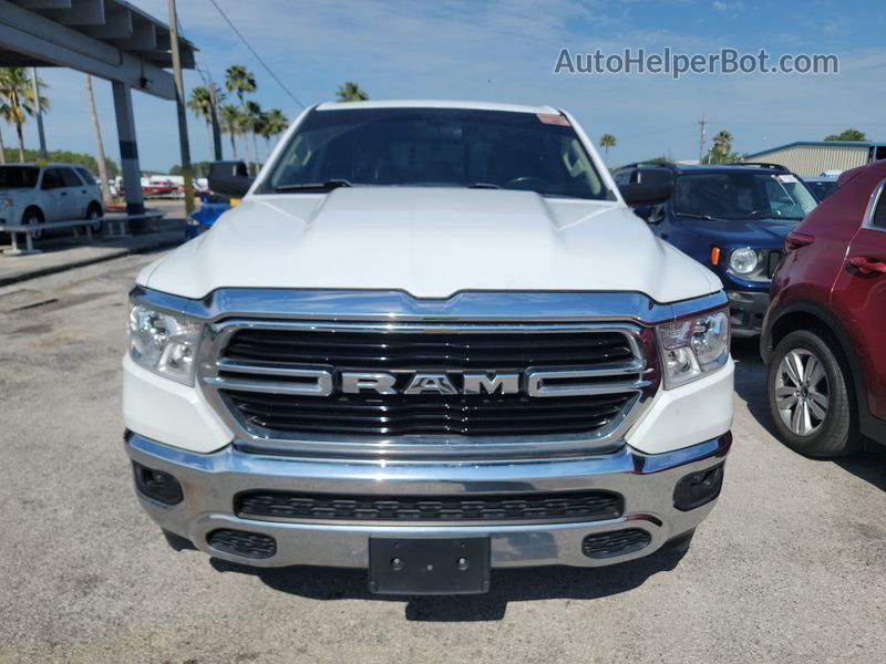 2019 Ram 1500 Big Horn/lone Star White vin: 1C6RREBG0KN793219