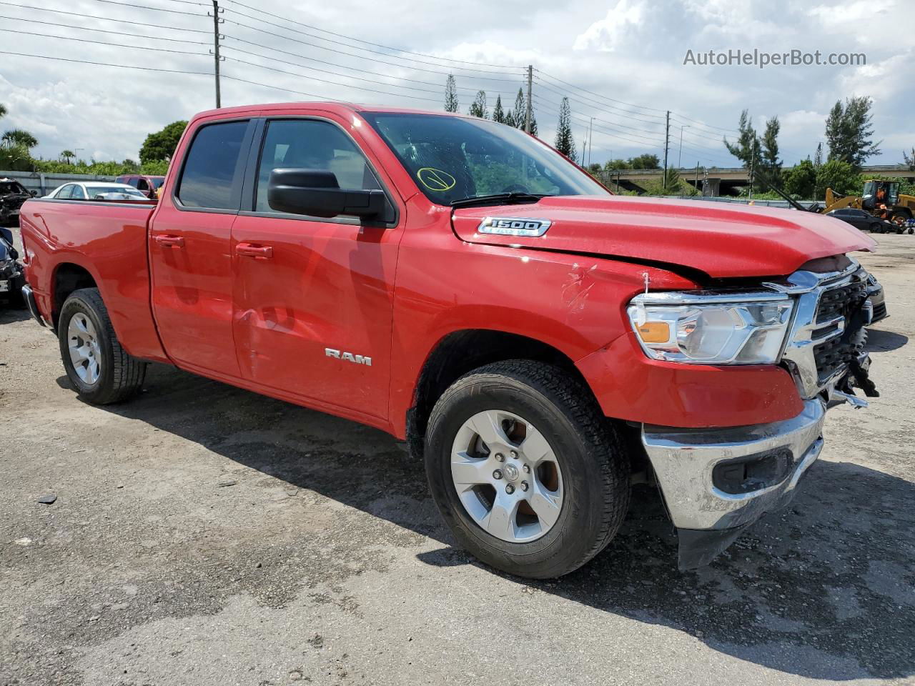 2022 Ram 1500 Big Horn/lone Star Red vin: 1C6RREBG5NN272713