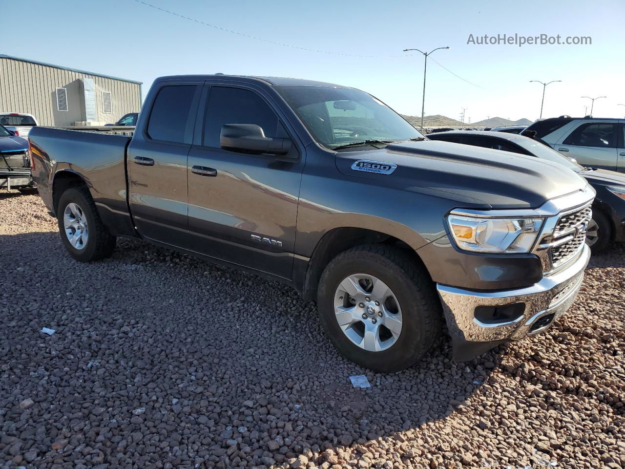 2022 Ram 1500 Big Horn/lone Star Черный vin: 1C6RREBG6NN268119