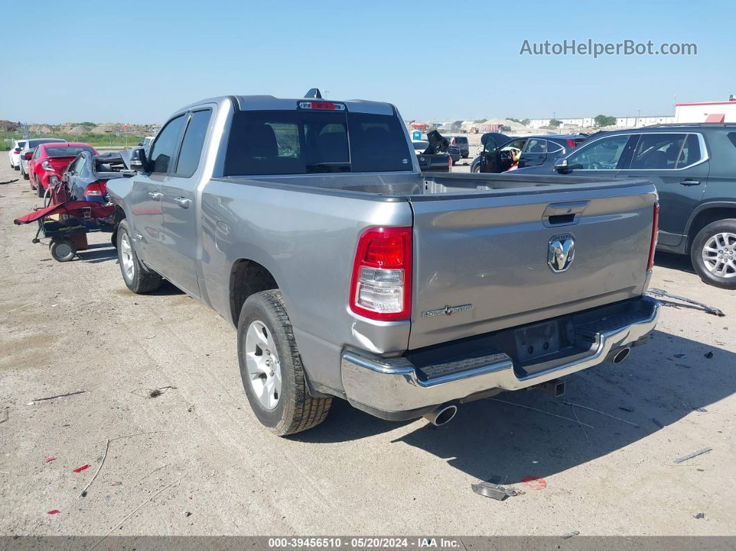 2022 Ram 1500 Lone Star Quad Cab 4x2 6'4 Box Gray vin: 1C6RREBT0NN118309