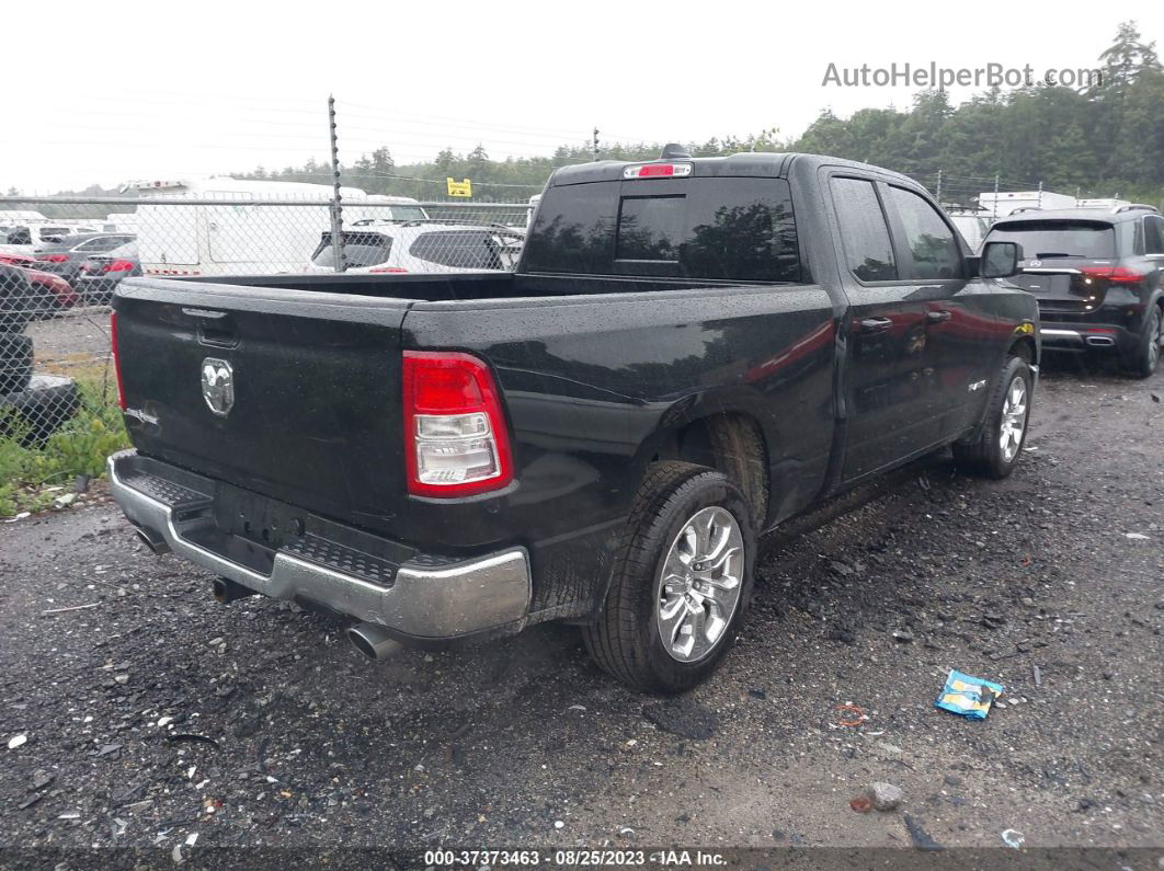 2022 Ram 1500 Lone Star  4x2 6'4" Box Black vin: 1C6RREBT0NN231693