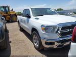 2022 Ram 1500 Lone Star Quad Cab 4x2 6'4 Box White vin: 1C6RREBT0NN273216