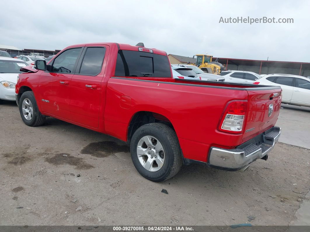 2020 Ram 1500 Big Horn Quad Cab 4x2 6'4 Box Red vin: 1C6RREBT1LN294718