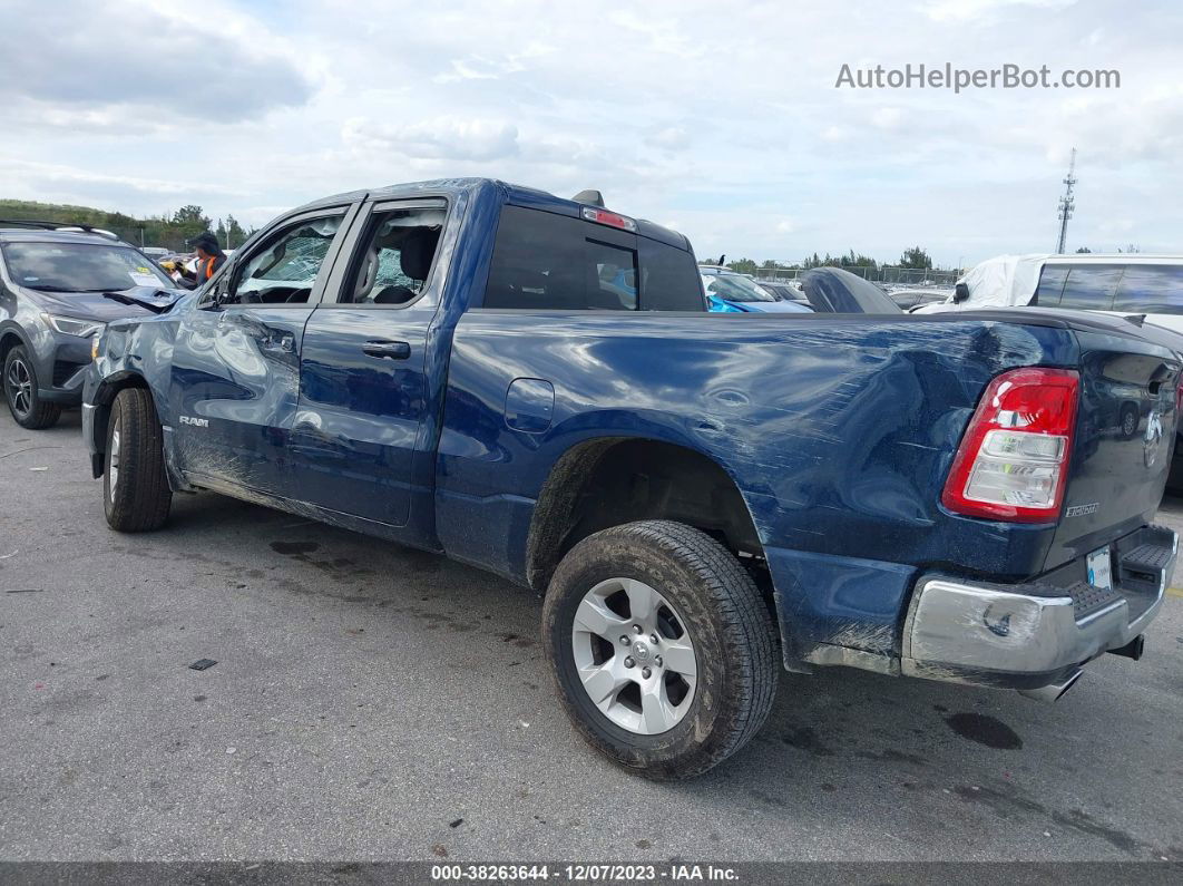 2022 Ram 1500 Big Horn  4x2 6'4" Box Dark Blue vin: 1C6RREBT2NN125486