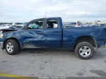 2022 Ram 1500 Big Horn  4x2 6'4" Box Dark Blue vin: 1C6RREBT2NN125486