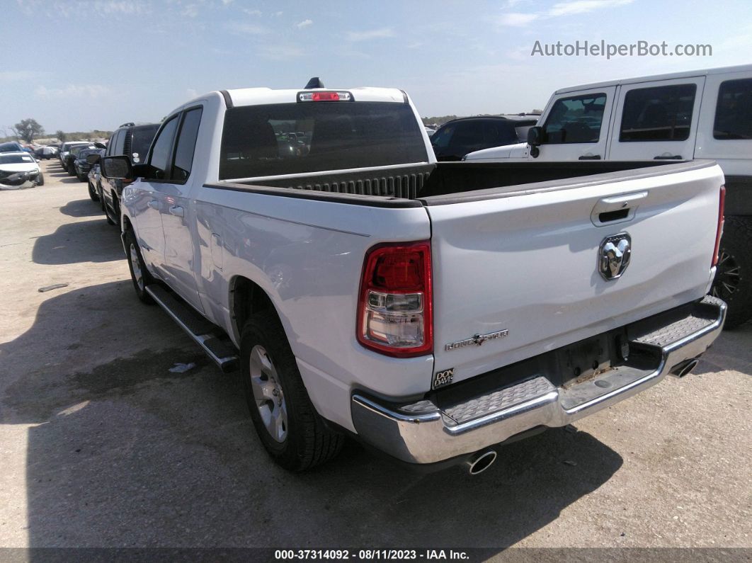 2022 Ram 1500 Lone Star White vin: 1C6RREBT3NN451734