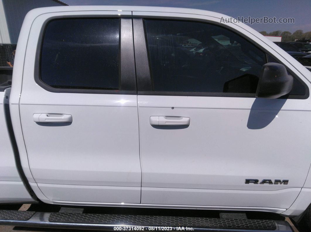 2022 Ram 1500 Lone Star White vin: 1C6RREBT3NN451734