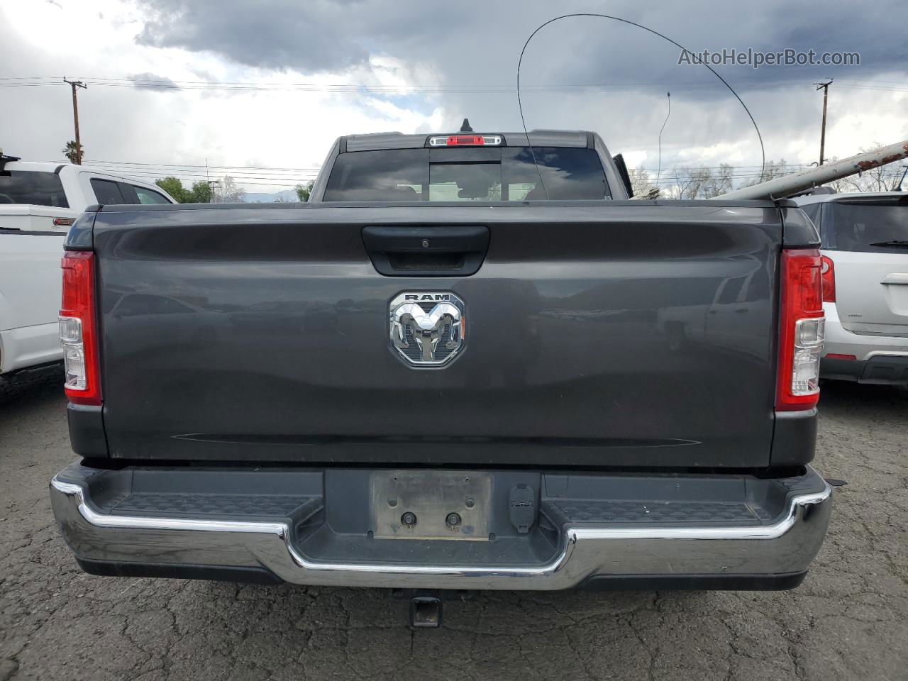 2019 Ram 1500 Tradesman Серый vin: 1C6RRECT5KN604527