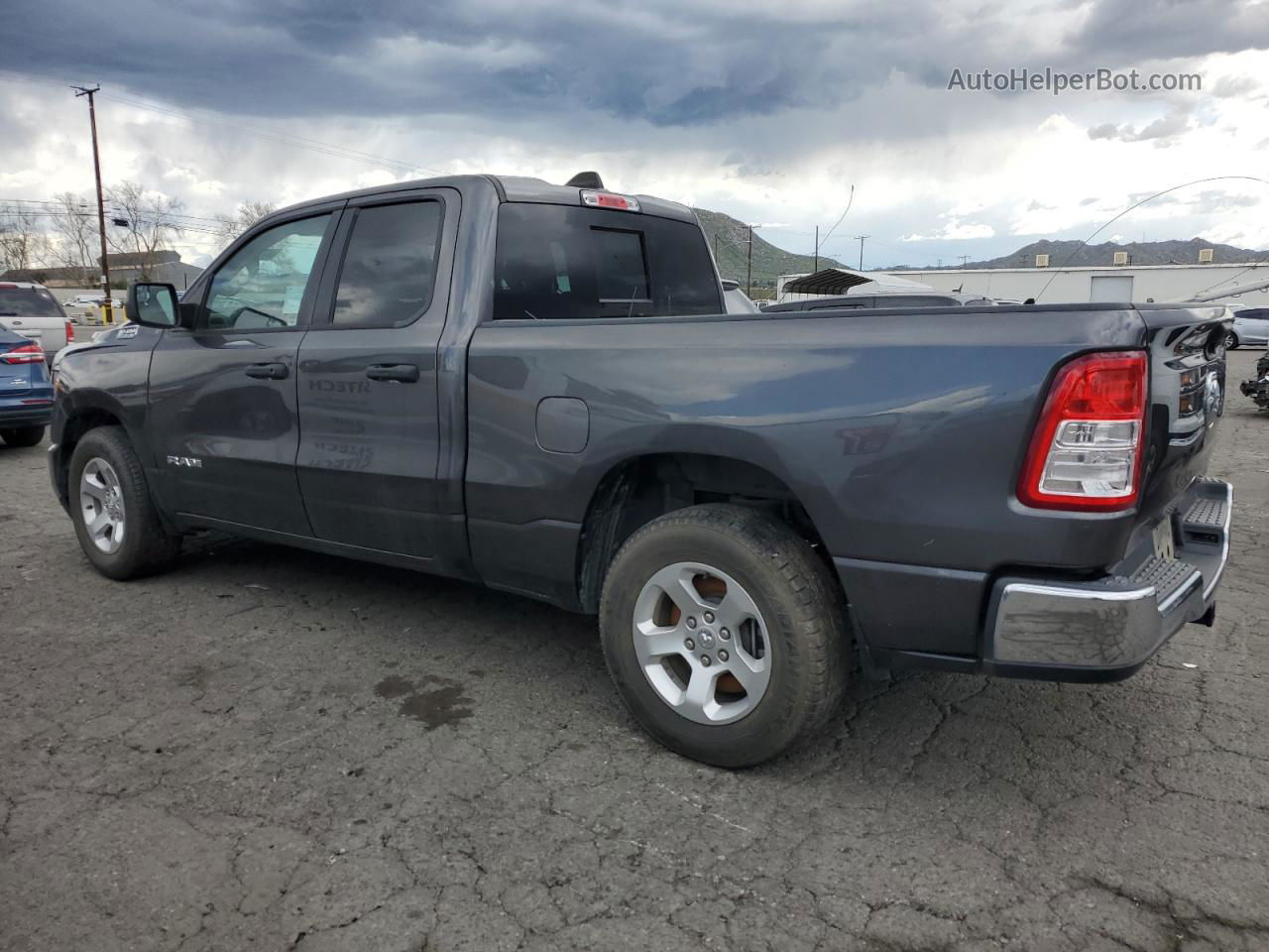 2019 Ram 1500 Tradesman Gray vin: 1C6RRECT5KN604527