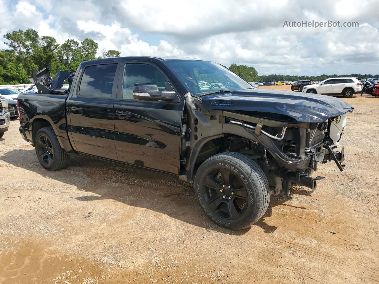 2022 Ram 1500 Big Horn/lone Star Black vin: 1C6RREFG1NN177852