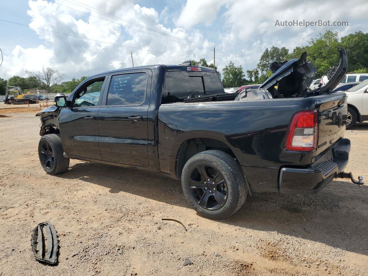 2022 Ram 1500 Big Horn/lone Star Black vin: 1C6RREFG1NN177852