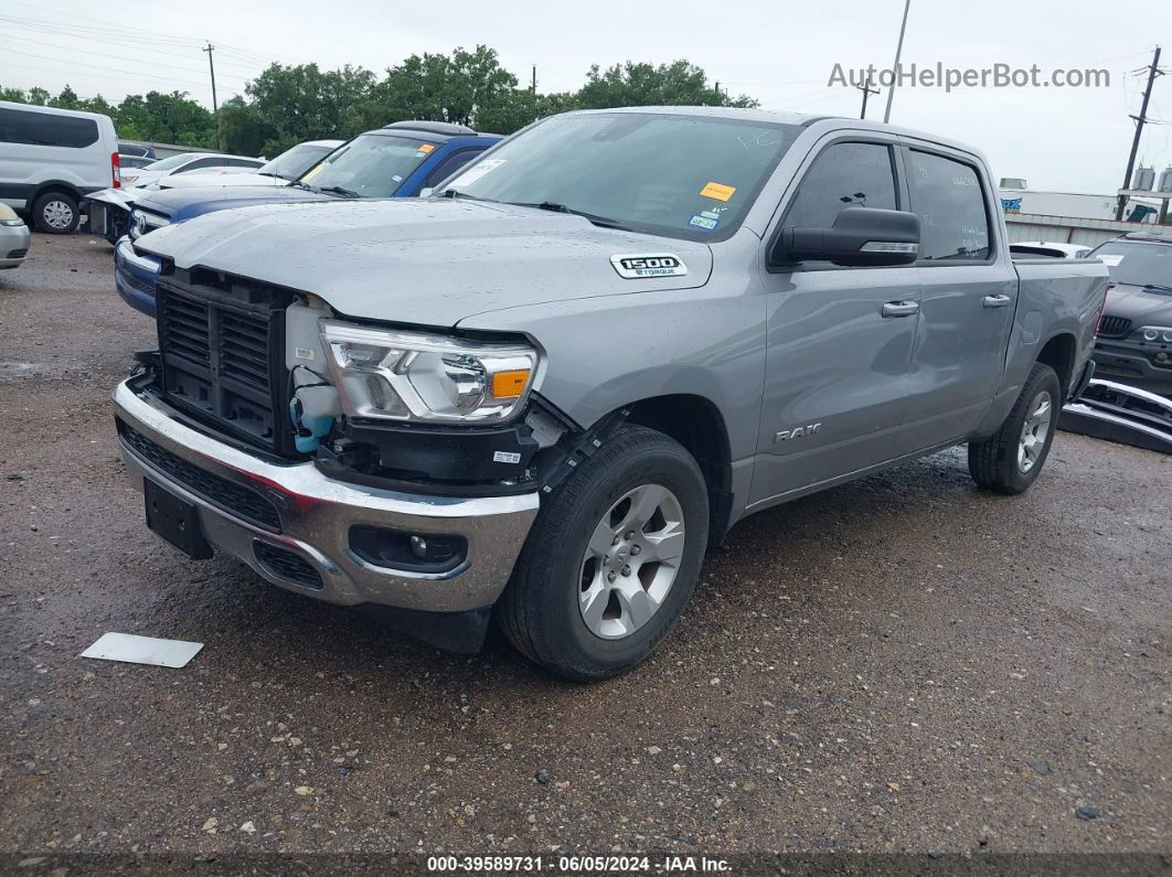 2022 Ram 1500 Lone Star  4x2 5'7 Box Silver vin: 1C6RREFG1NN178211