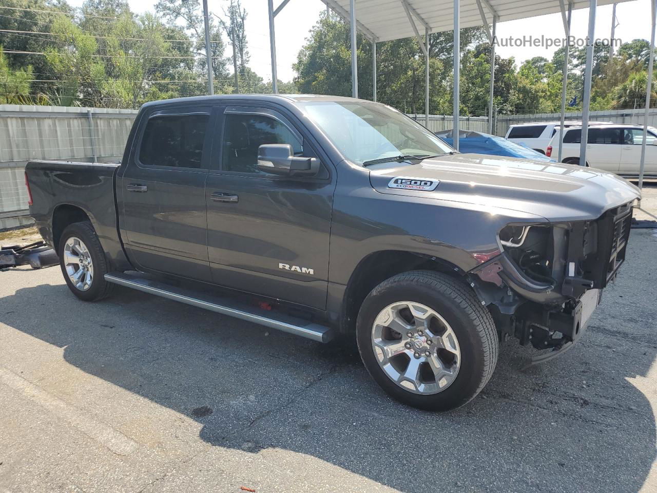 2022 Ram 1500 Big Horn/lone Star Gray vin: 1C6RREFM4NN408510