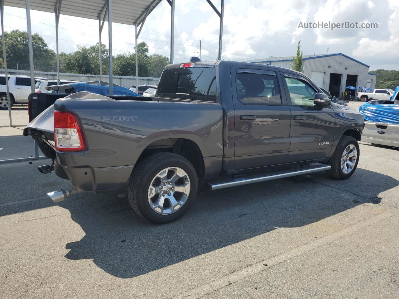 2022 Ram 1500 Big Horn/lone Star Gray vin: 1C6RREFM4NN408510