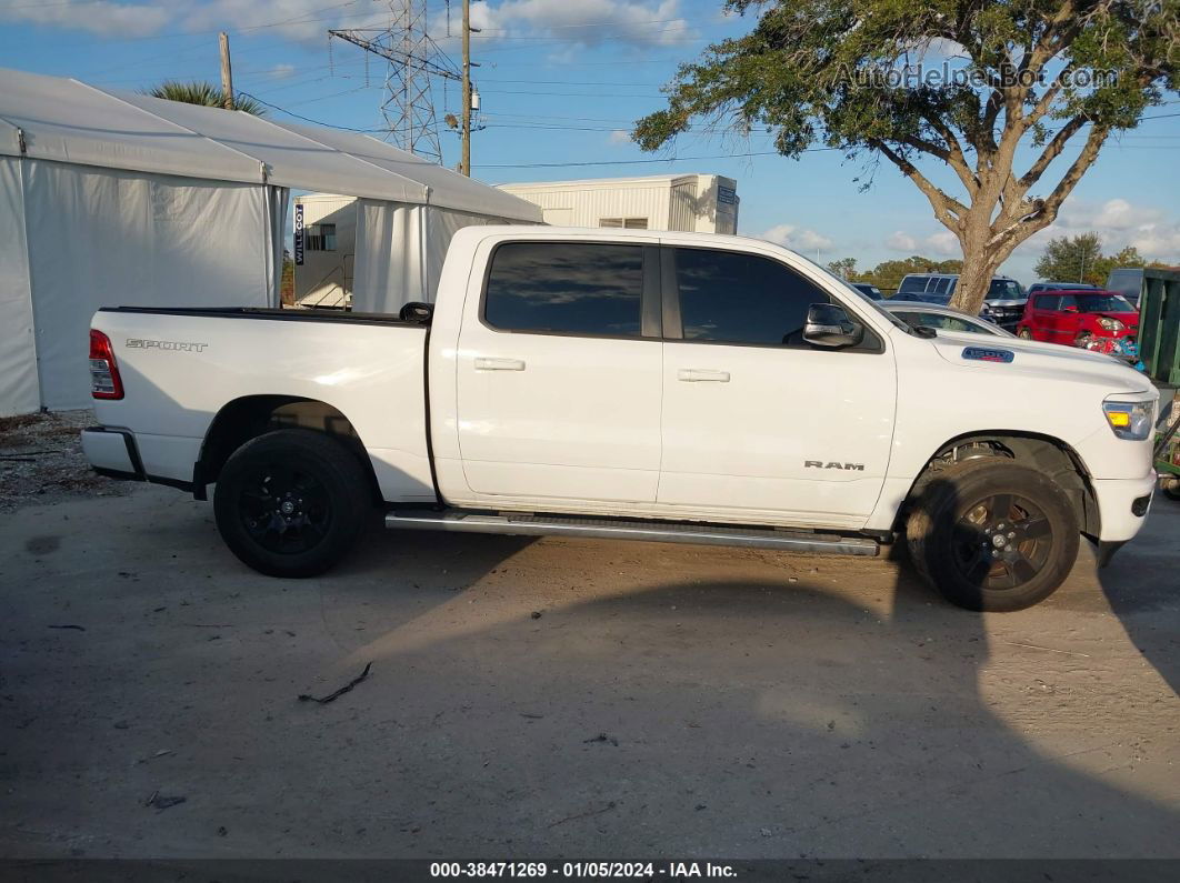 2022 Ram 1500 Big Horn  4x2 5'7 Box White vin: 1C6RREFM6NN275006