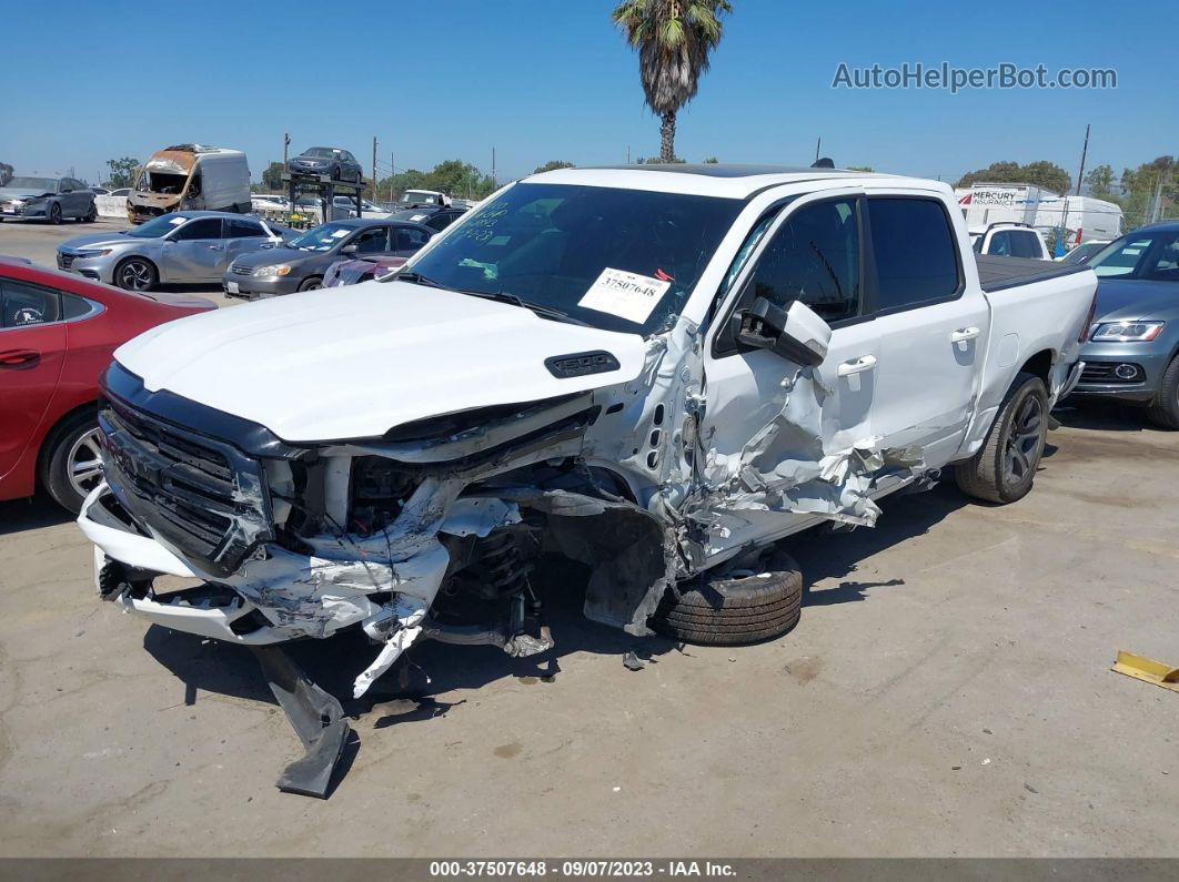 2020 Ram 1500   White vin: 1C6RREFT0LN138843