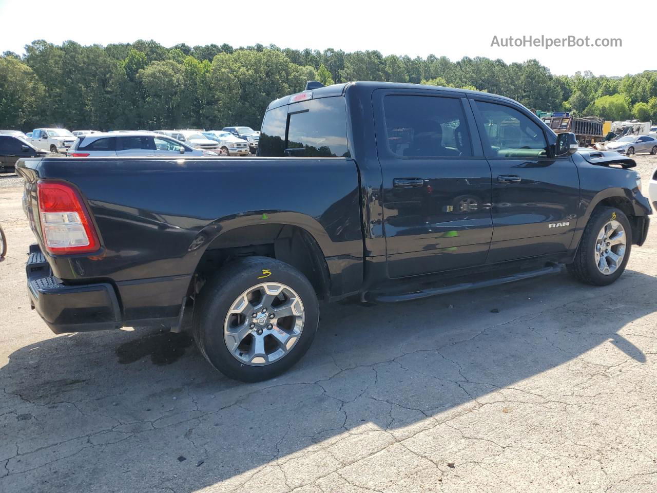 2019 Ram 1500 Big Horn/lone Star Black vin: 1C6RREFT2KN549398