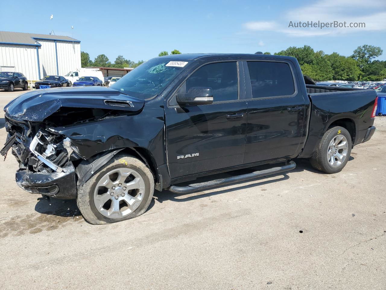 2019 Ram 1500 Big Horn/lone Star Black vin: 1C6RREFT2KN549398