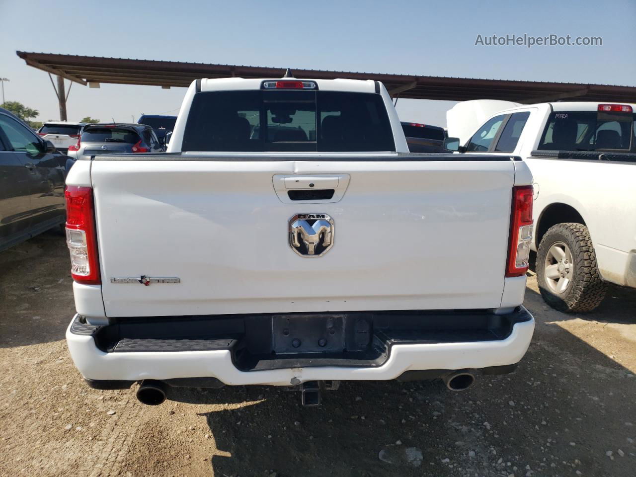 2020 Ram 1500 Big Horn/lone Star White vin: 1C6RREFT2LN128976