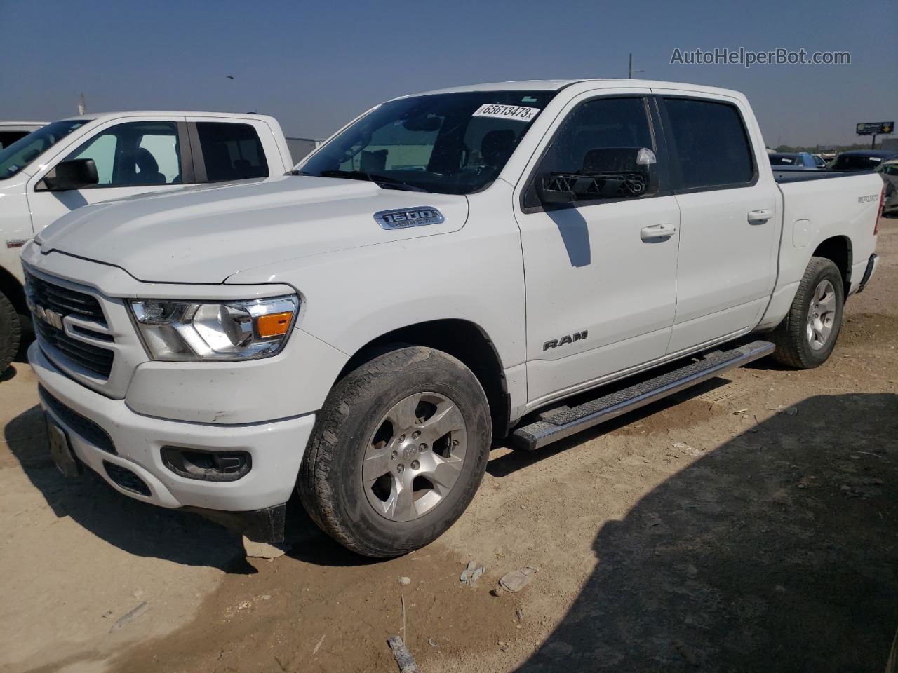 2020 Ram 1500 Big Horn/lone Star White vin: 1C6RREFT2LN128976