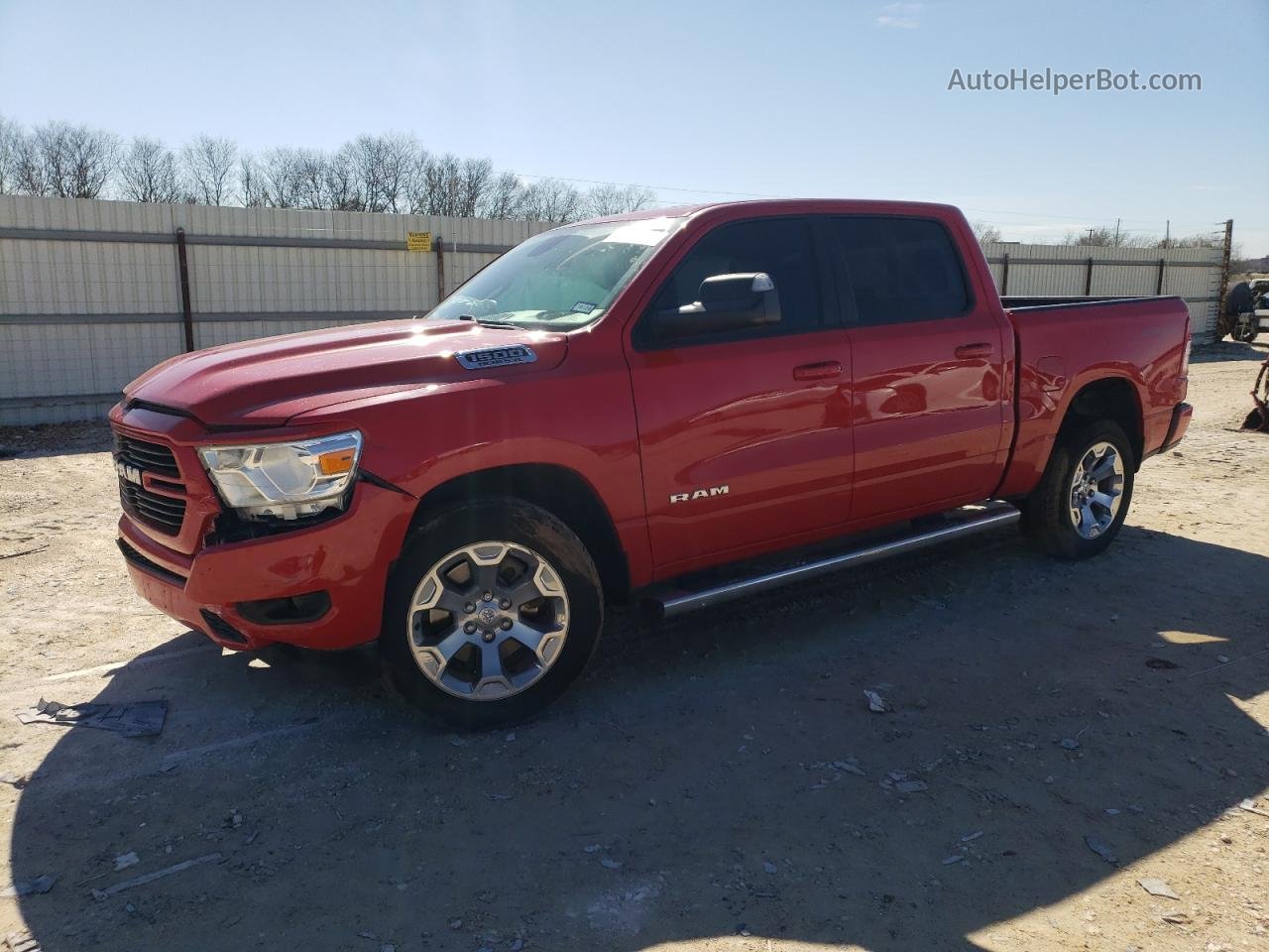 2020 Ram 1500 Big Horn/lone Star Red vin: 1C6RREFT2LN239107