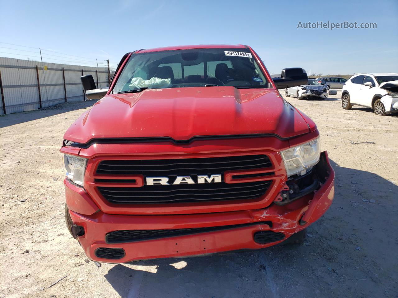 2020 Ram 1500 Big Horn/lone Star Red vin: 1C6RREFT2LN239107