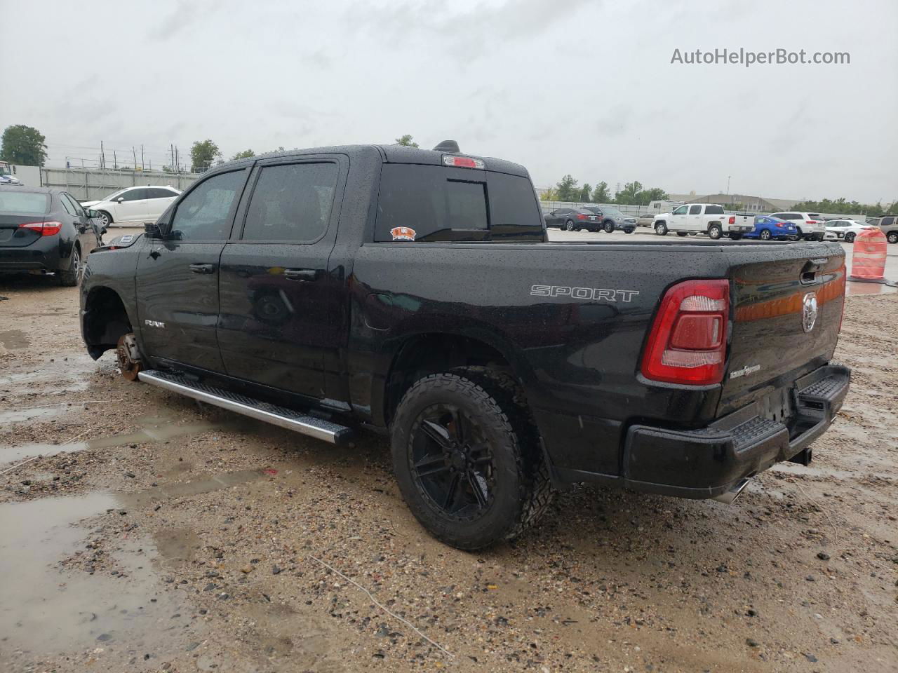 2020 Ram 1500 Big Horn/lone Star Black vin: 1C6RREFT2LN294950