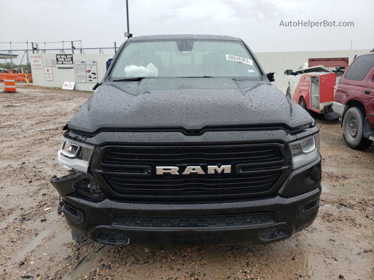 2020 Ram 1500 Big Horn/lone Star Black vin: 1C6RREFT2LN294950