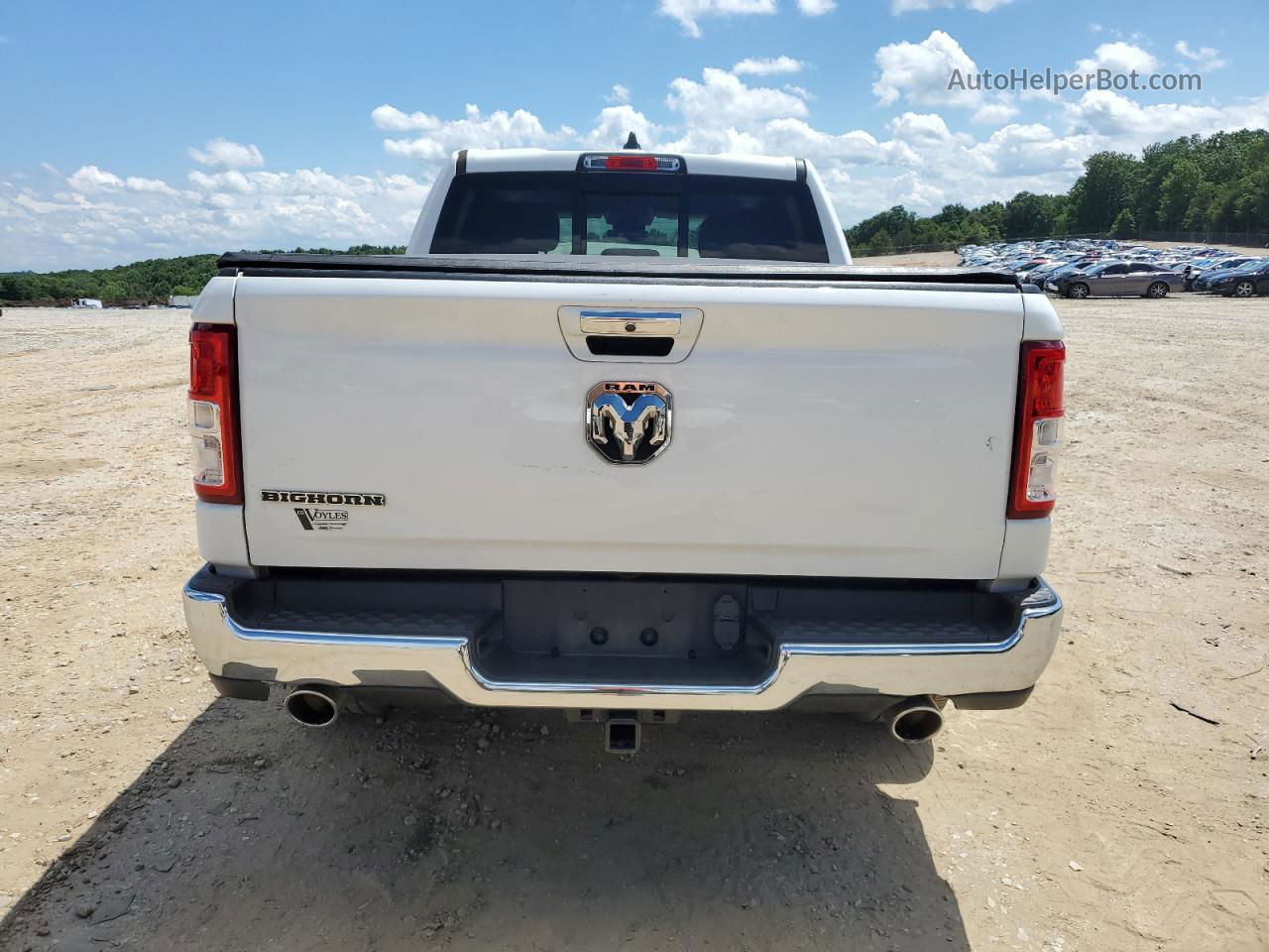 2020 Ram 1500 Big Horn/lone Star White vin: 1C6RREFT3LN112365