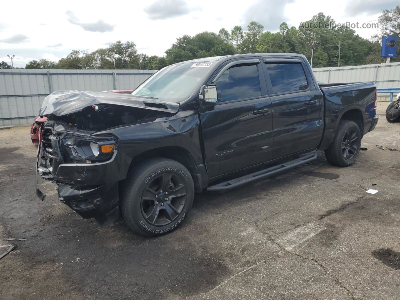 2022 Ram 1500 Big Horn/lone Star Black vin: 1C6RREFT3NN187022