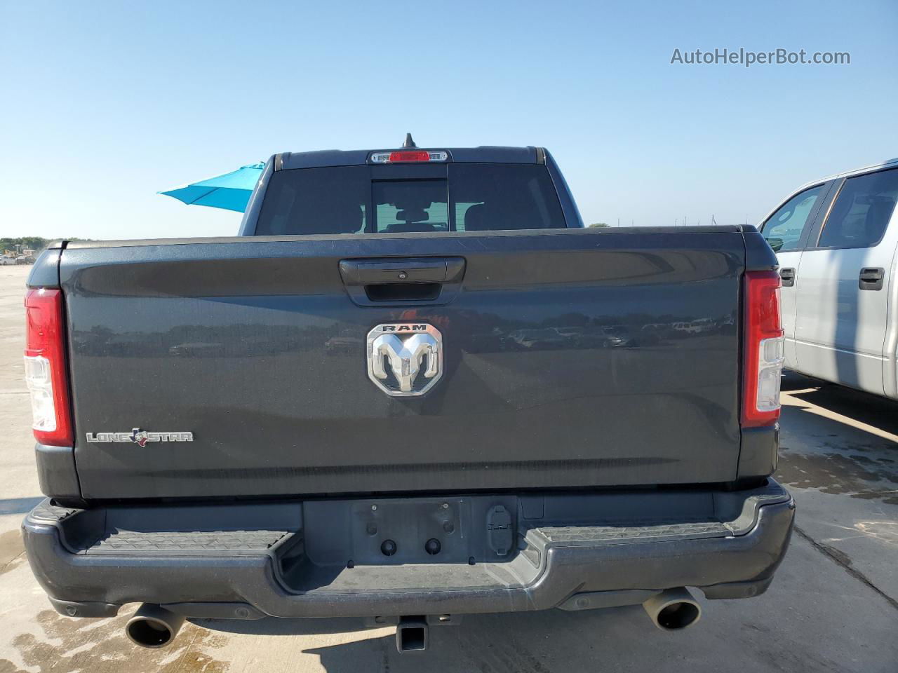 2019 Ram 1500 Big Horn/lone Star Blue vin: 1C6RREFT7KN547890