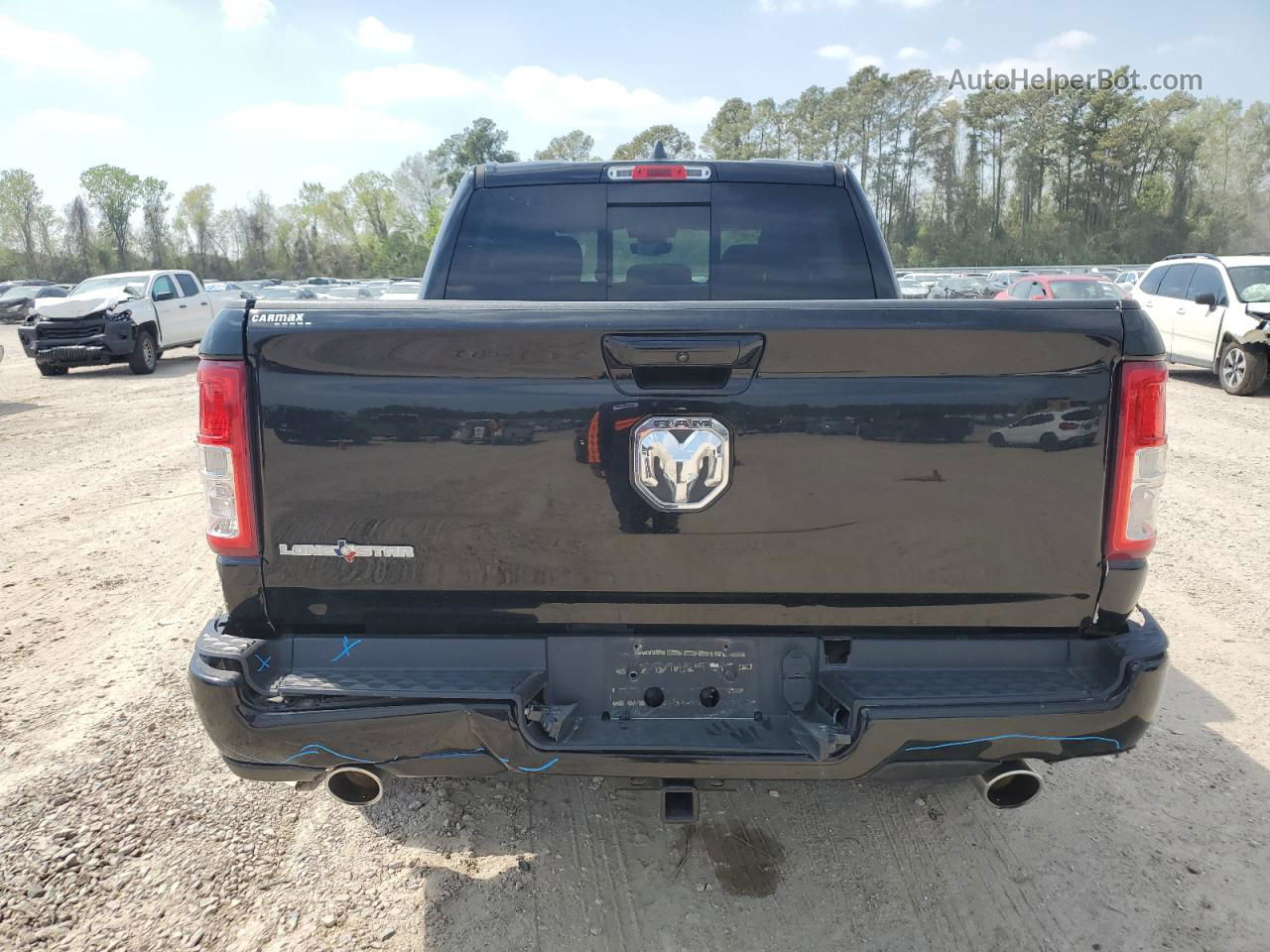 2020 Ram 1500 Big Horn/lone Star Black vin: 1C6RREFT9LN186230