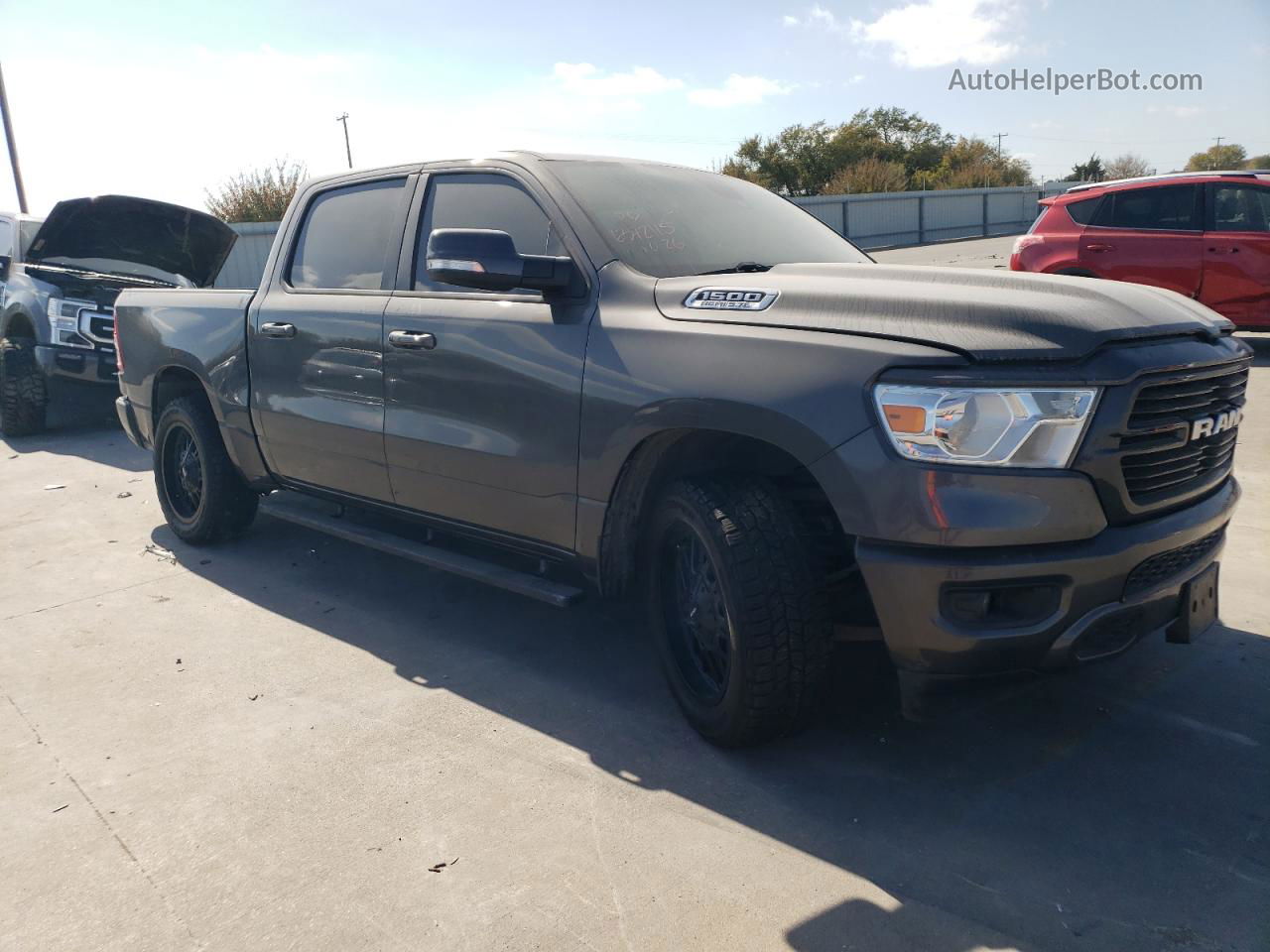 2019 Ram 1500 Big Horn/lone Star Gray vin: 1C6RREFTXKN819896