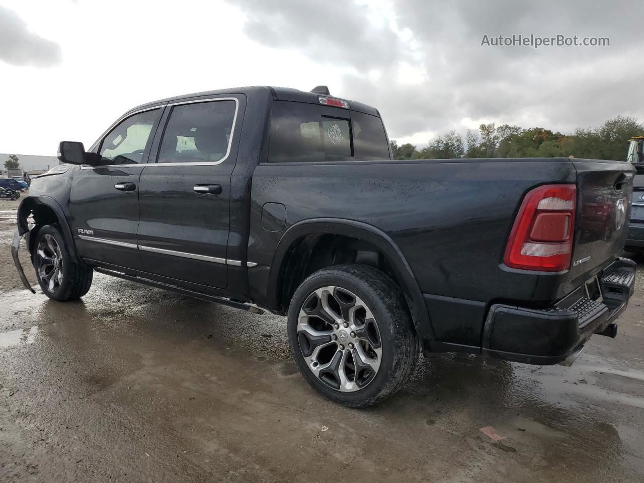 2020 Ram 1500 Limited Black vin: 1C6RREHT1LN100471