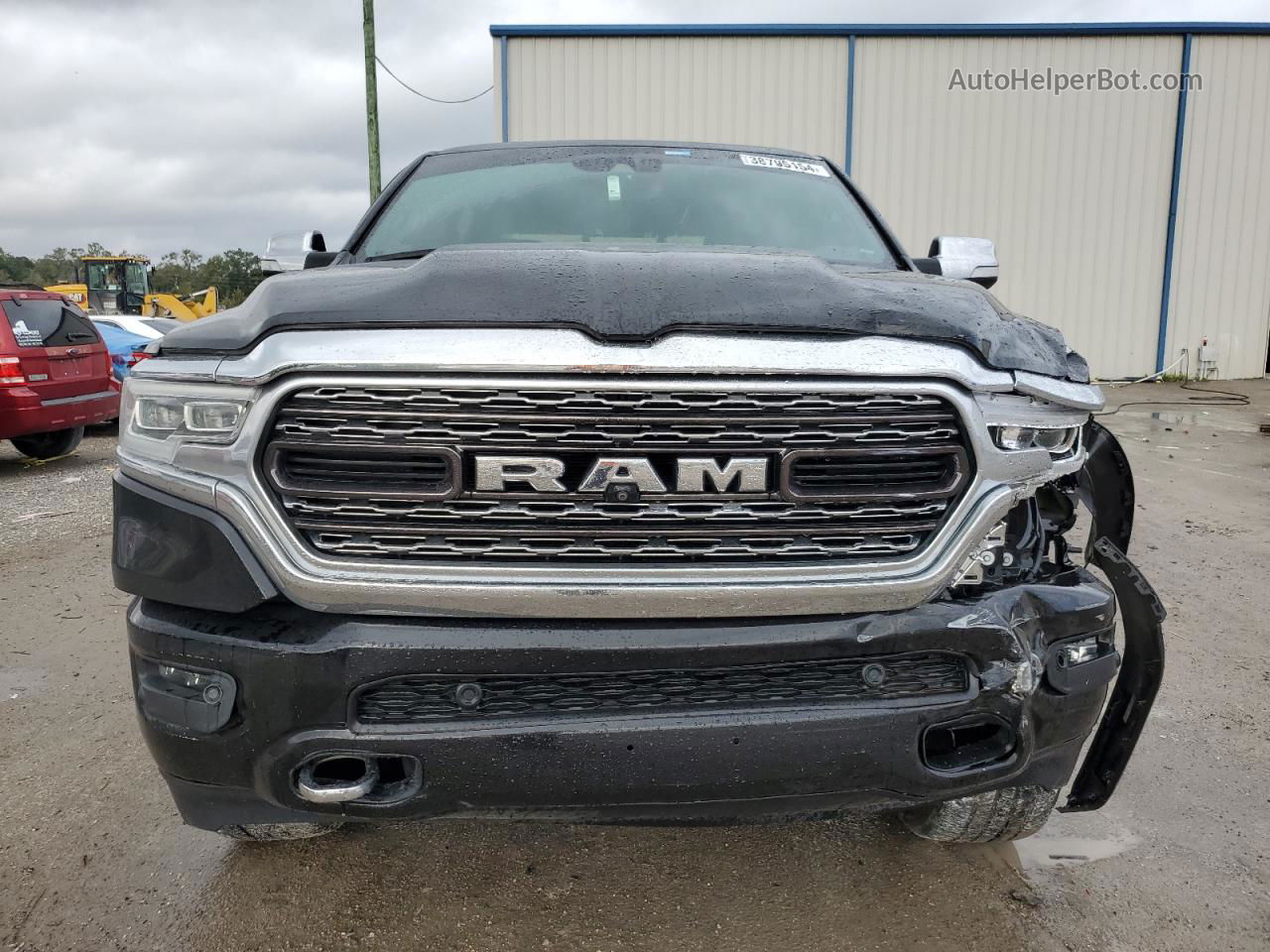 2020 Ram 1500 Limited Black vin: 1C6RREHT1LN100471