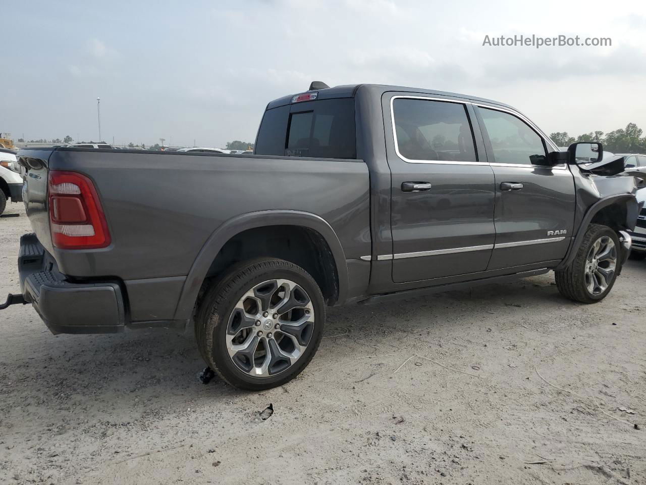 2020 Ram 1500 Limited Gray vin: 1C6RREHT3LN210275