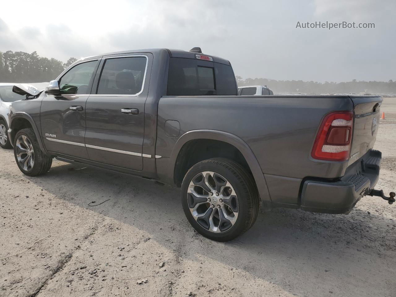 2020 Ram 1500 Limited Gray vin: 1C6RREHT3LN210275