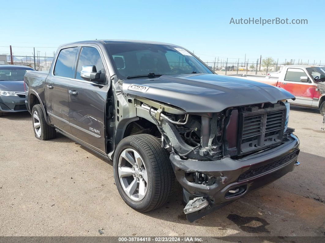 2020 Ram 1500 Limited  4x2 5'7 Box Gray vin: 1C6RREHT7LN191696