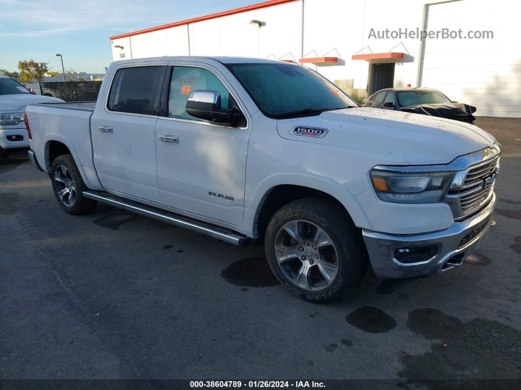 2022 Ram 1500 Laramie  4x2 5'7 Box White vin: 1C6RREJM4NN291308