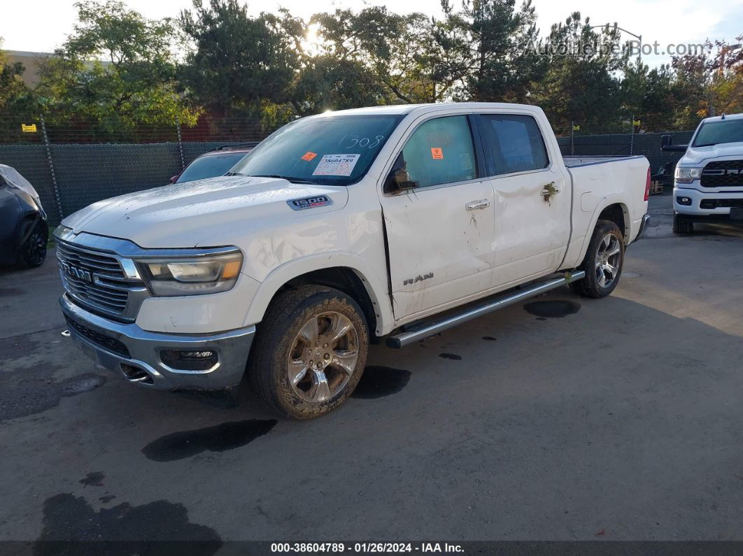 2022 Ram 1500 Laramie  4x2 5'7 Box White vin: 1C6RREJM4NN291308