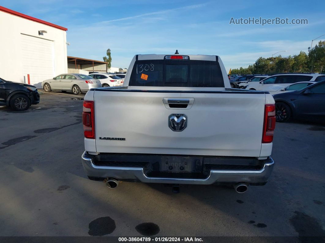 2022 Ram 1500 Laramie  4x2 5'7 Box White vin: 1C6RREJM4NN291308