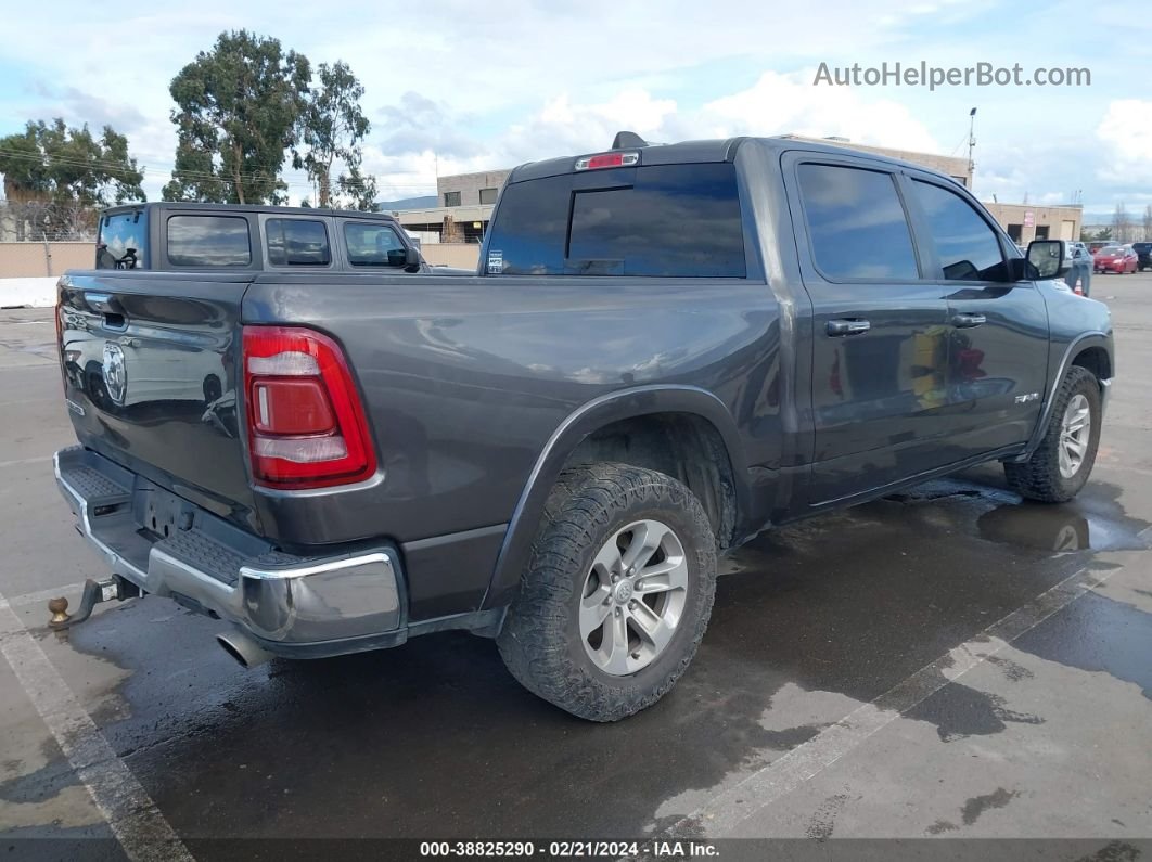 2019 Ram 1500 Laramie  4x2 5'7 Box Gray vin: 1C6RREJT0KN906116