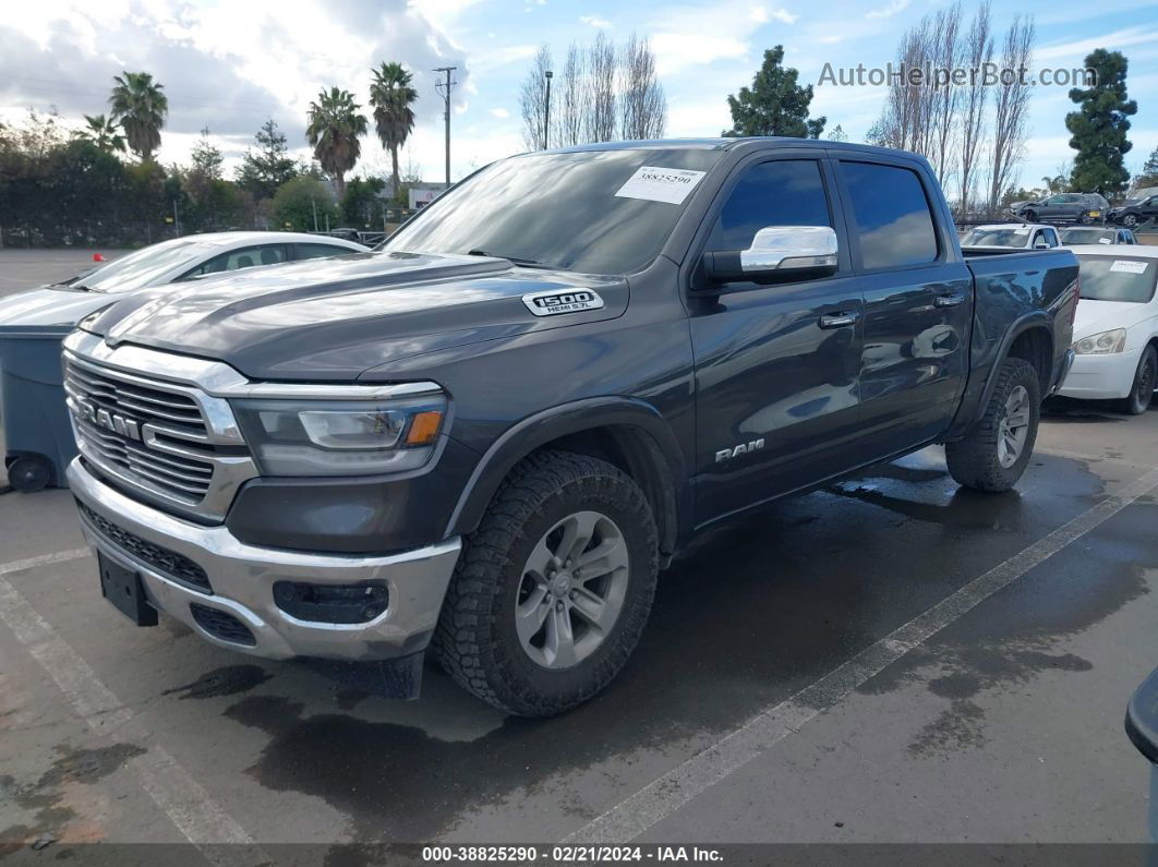 2019 Ram 1500 Laramie  4x2 5'7 Box Gray vin: 1C6RREJT0KN906116