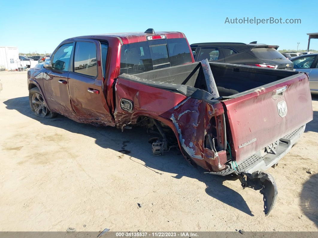 2022 Ram 1500 Laramie  4x2 5'7" Box Burgundy vin: 1C6RREJT0NN292348