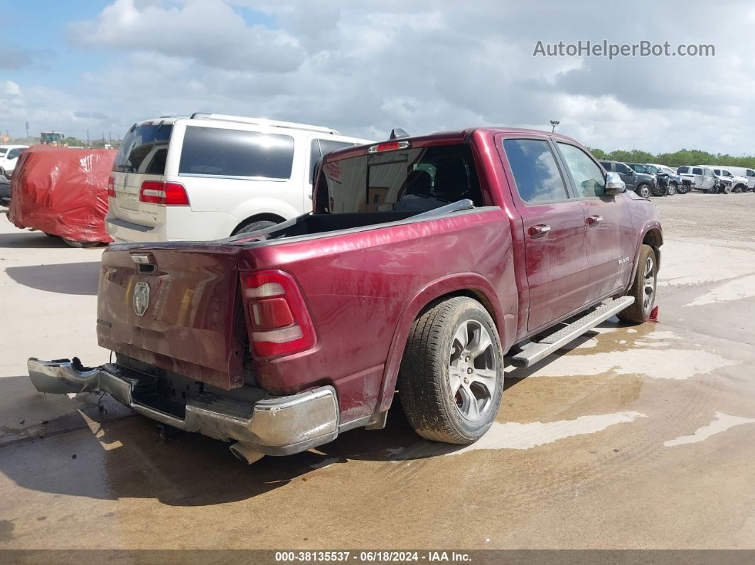 2022 Ram 1500 Laramie  4x2 5'7" Box Burgundy vin: 1C6RREJT0NN292348