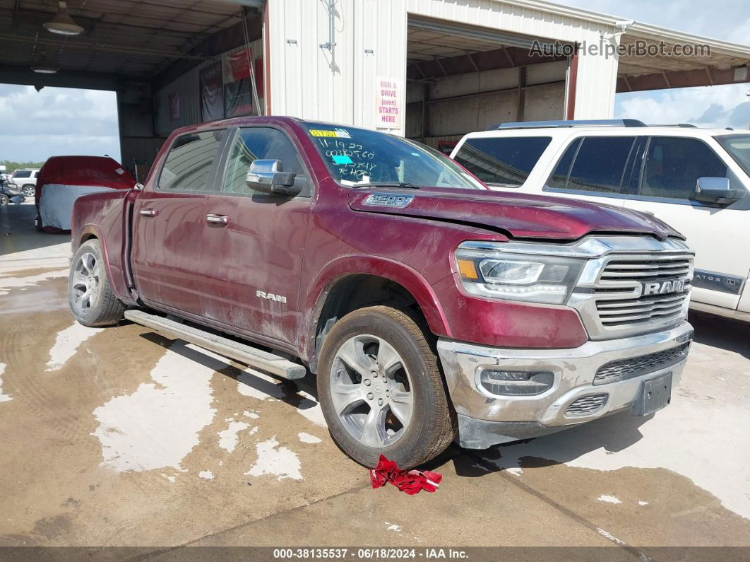 2022 Ram 1500 Laramie  4x2 5'7" Box Burgundy vin: 1C6RREJT0NN292348