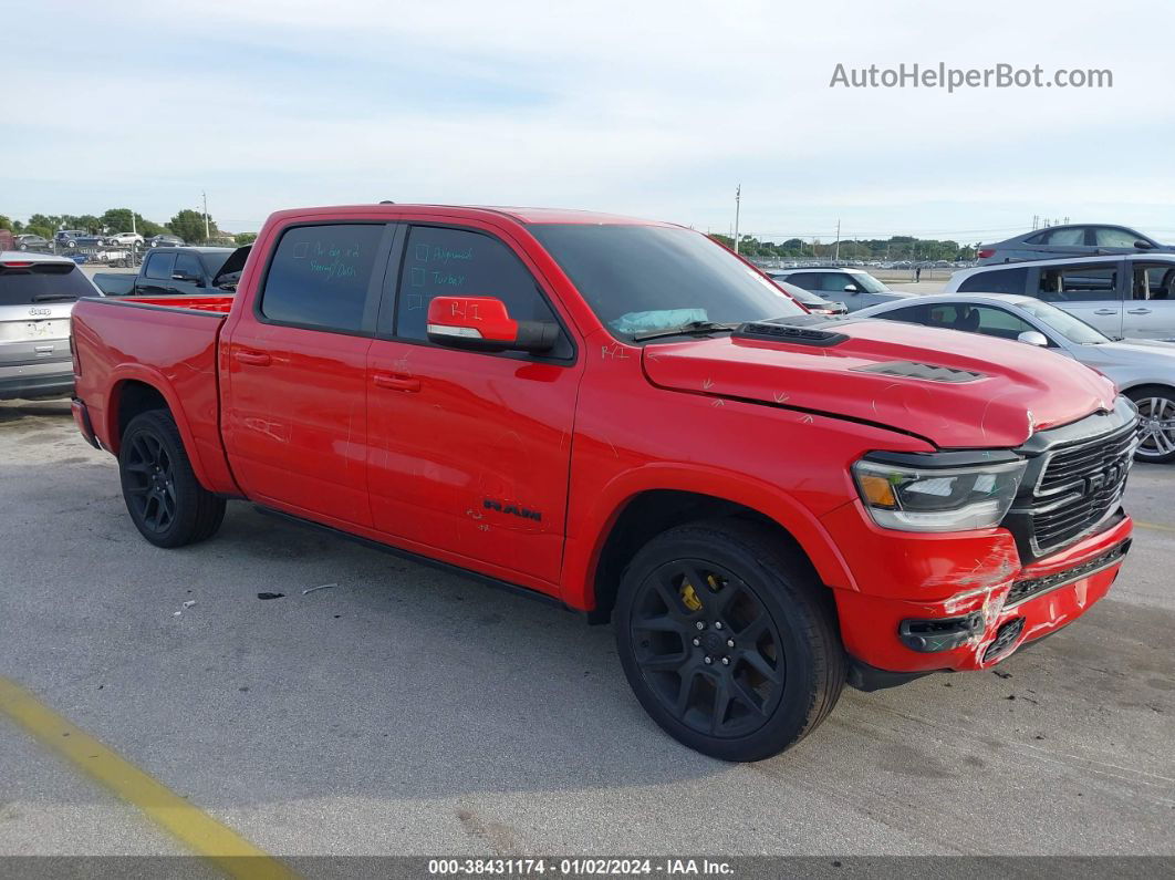 2020 Ram 1500 Laramie  4x2 5'7 Box Red vin: 1C6RREJT1LN100870