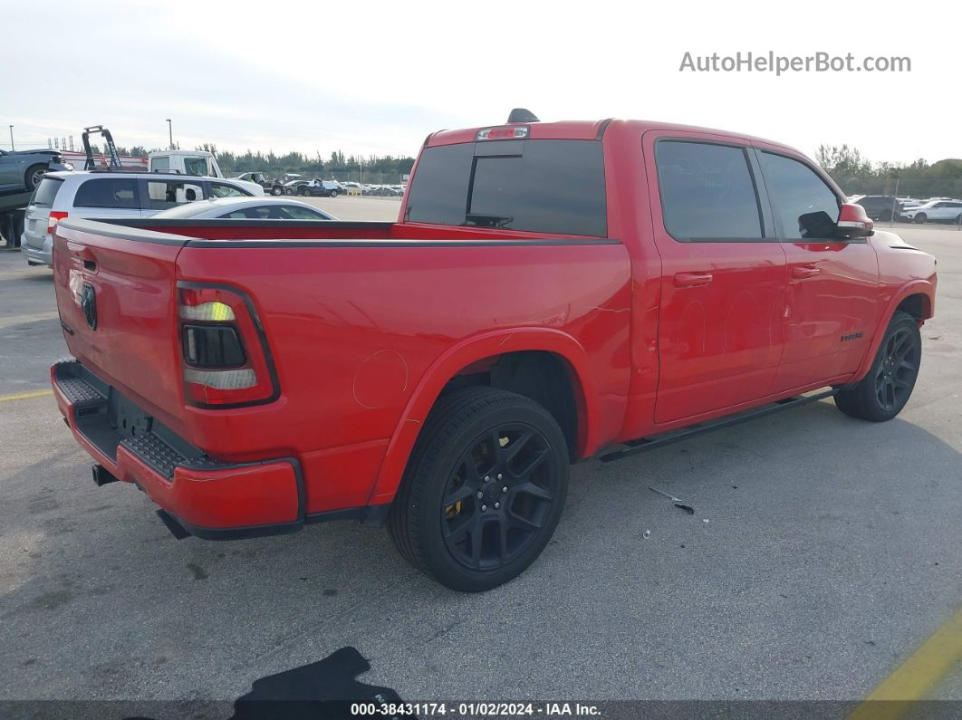 2020 Ram 1500 Laramie  4x2 5'7 Box Red vin: 1C6RREJT1LN100870