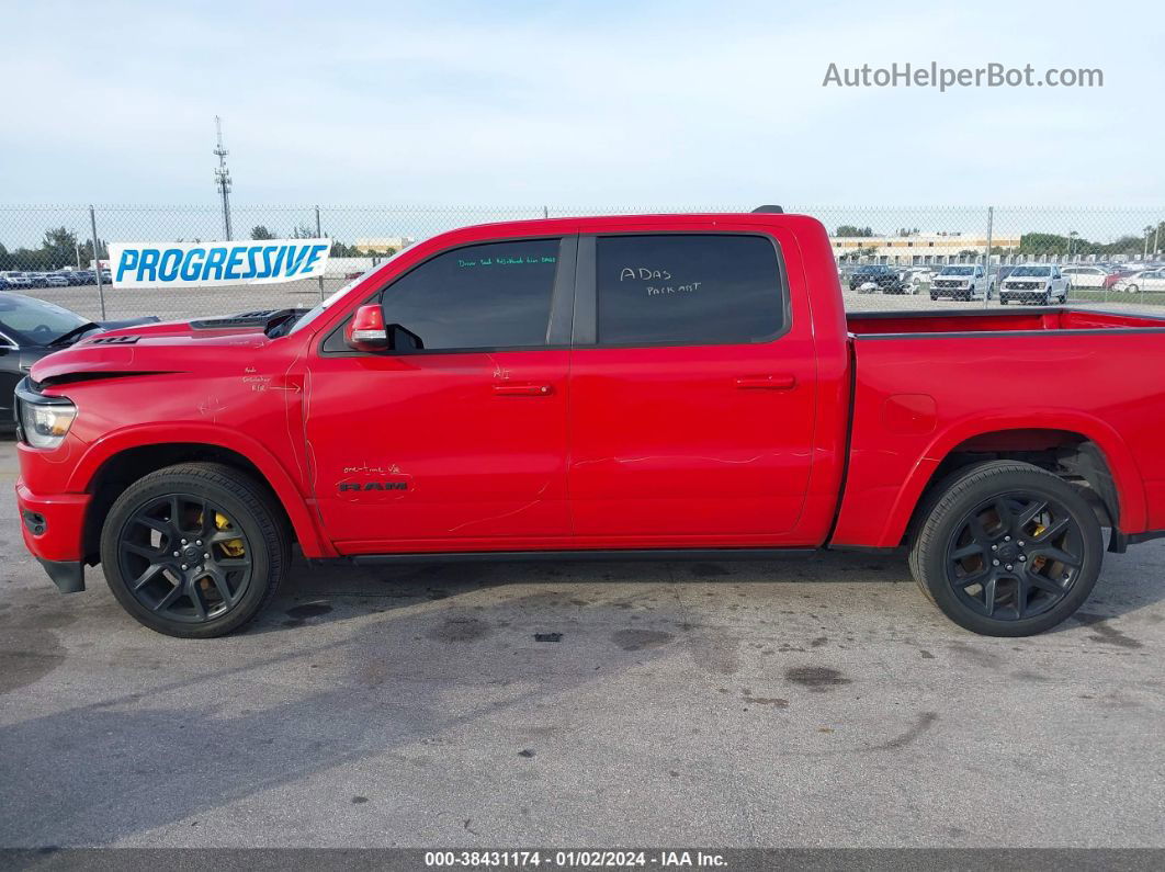 2020 Ram 1500 Laramie  4x2 5'7 Box Red vin: 1C6RREJT1LN100870